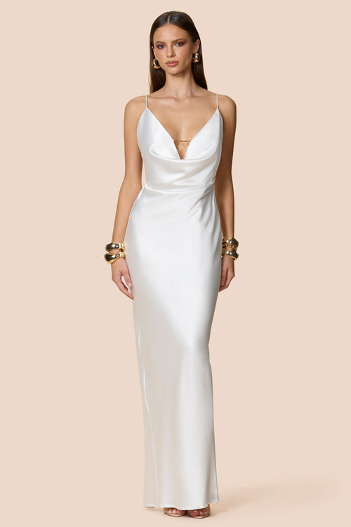 Nookie Valerie Cowl Gown - Ivory