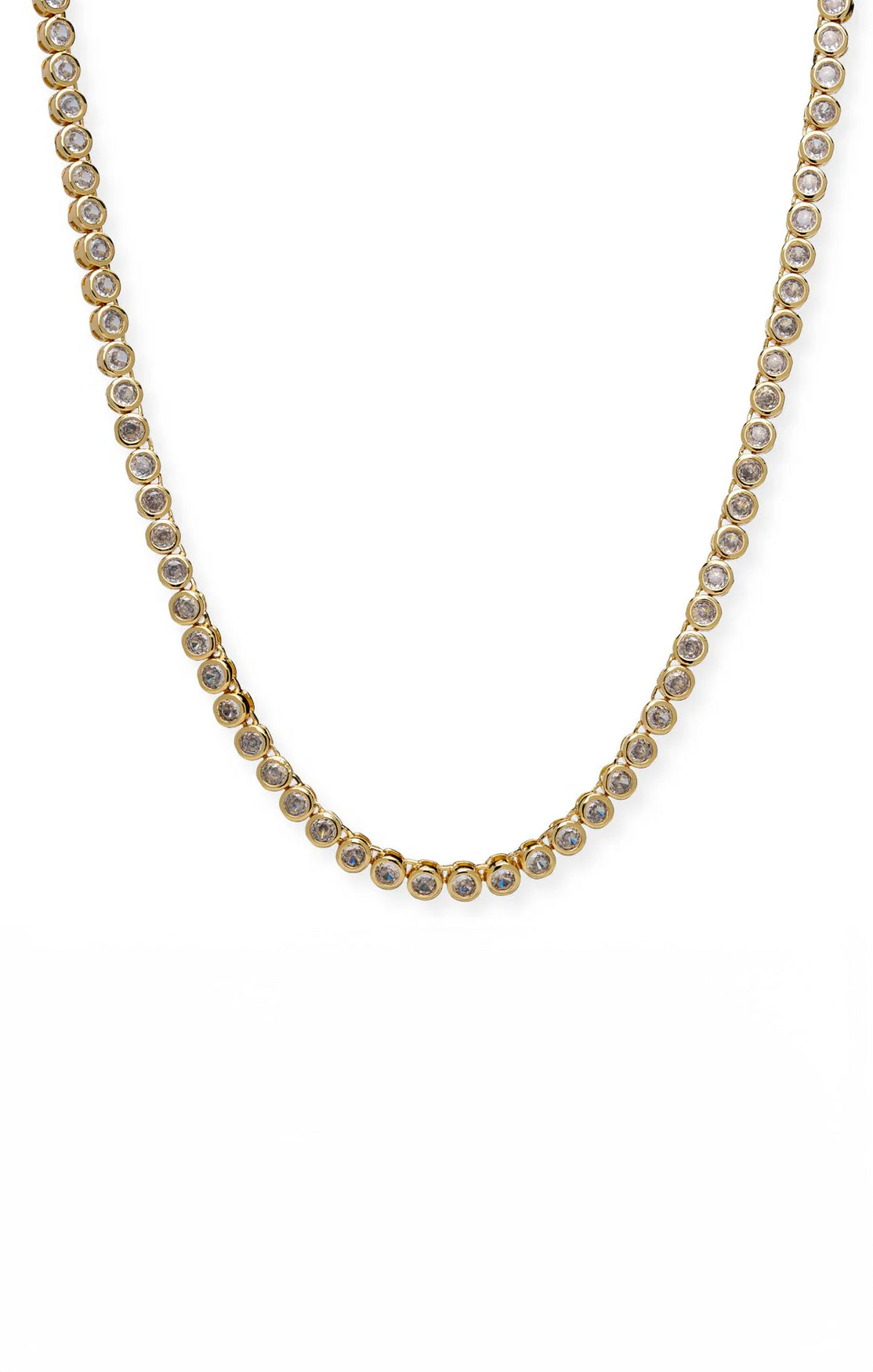 Bracha Mali Tennis Necklace ~ Gold
