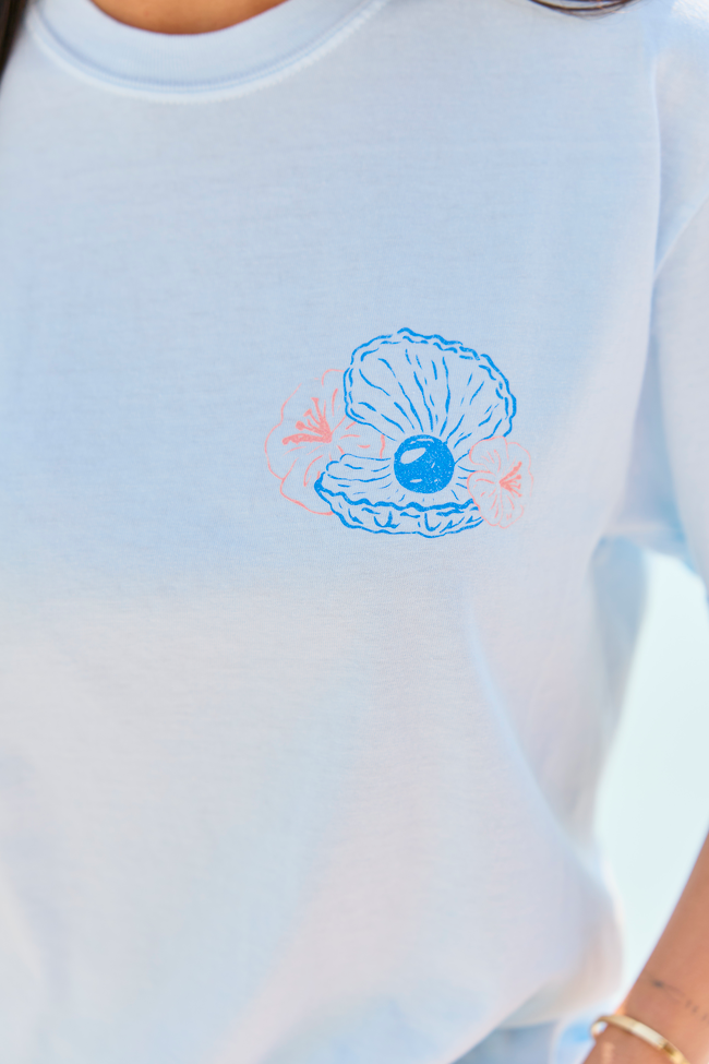 Apres Sea Light Blue Comfort Colors Graphic Tee