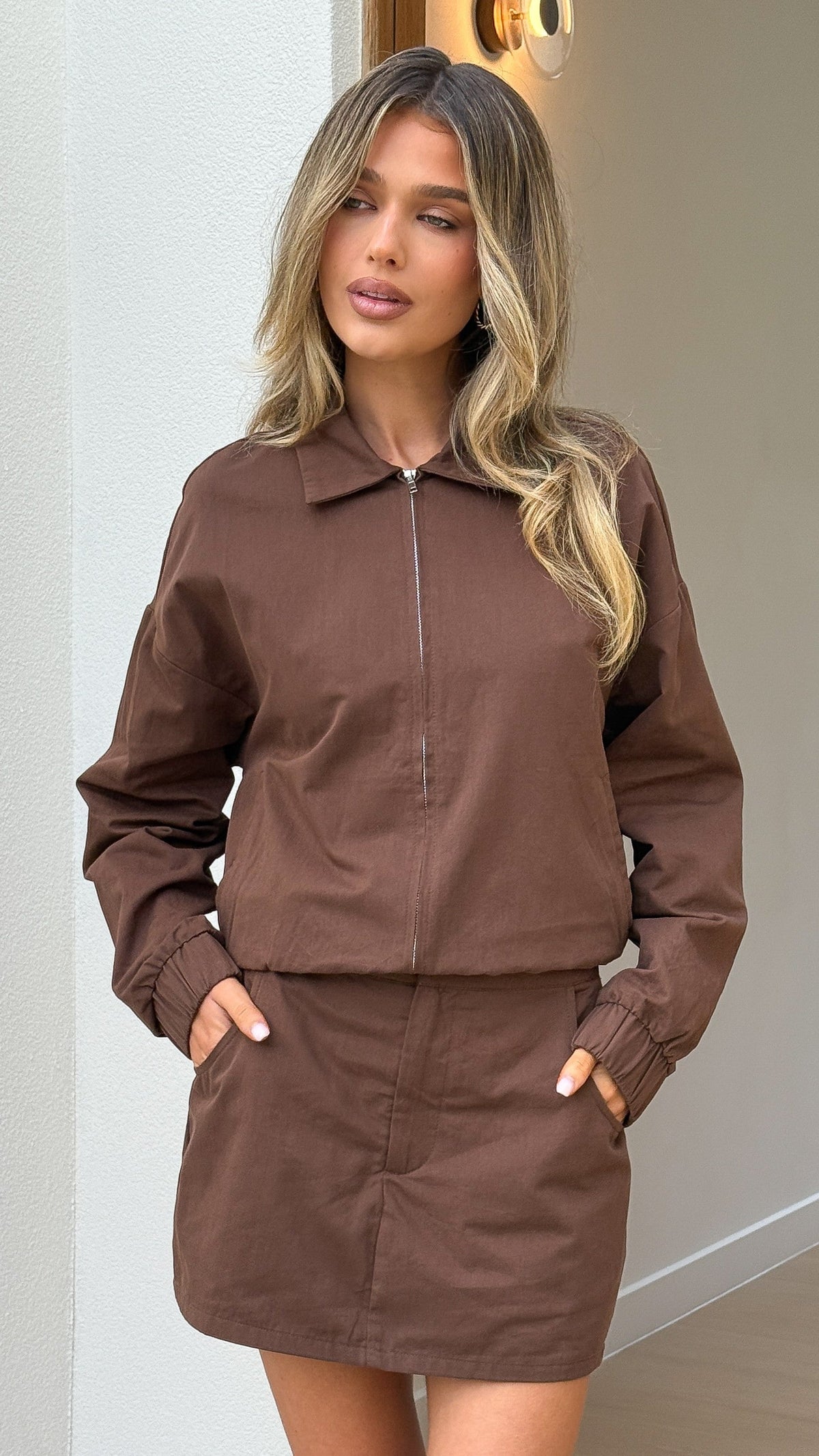 Grace Skort - Chocolate