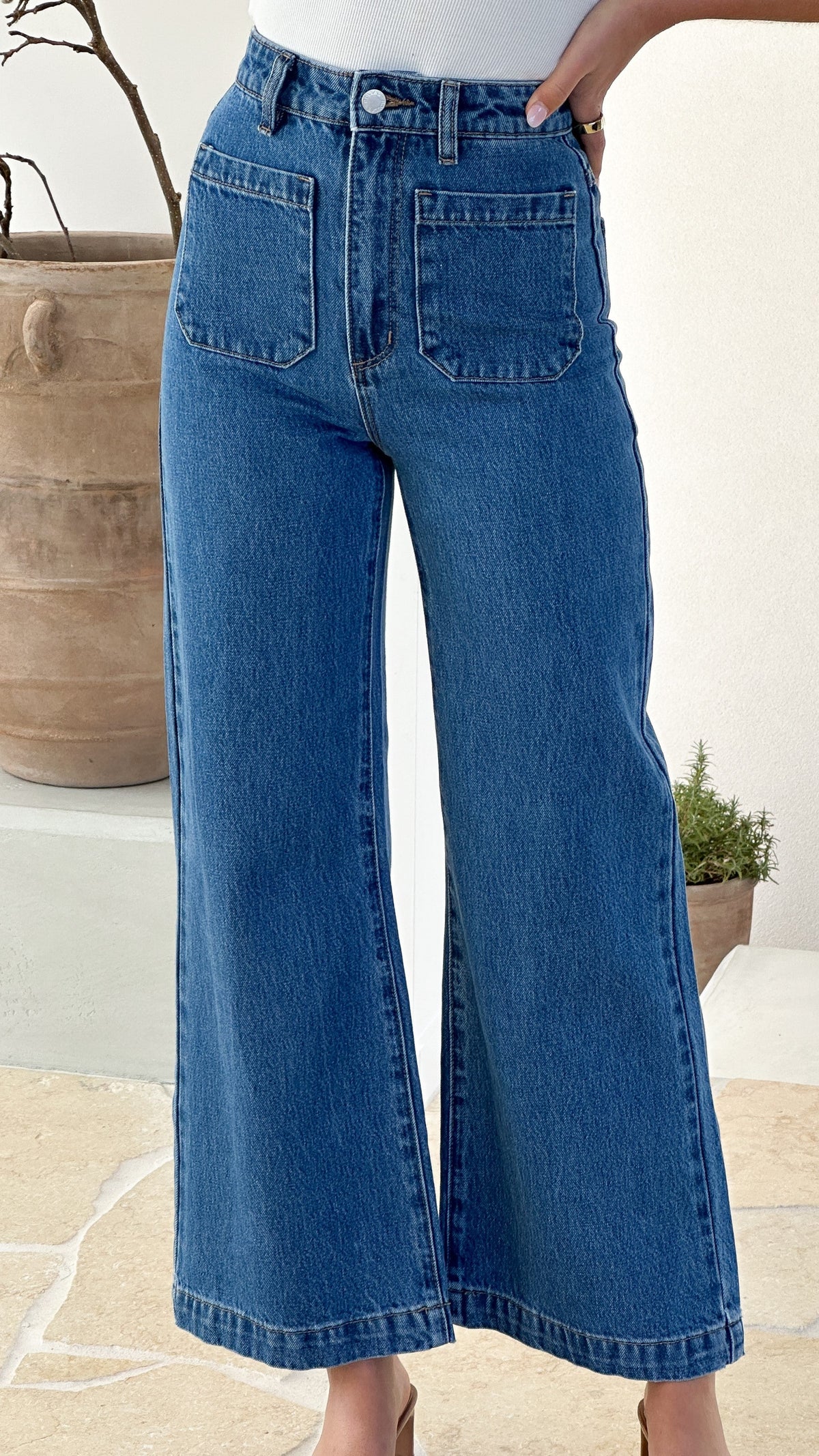 Rollas Sailor Jean - Ashley Blue