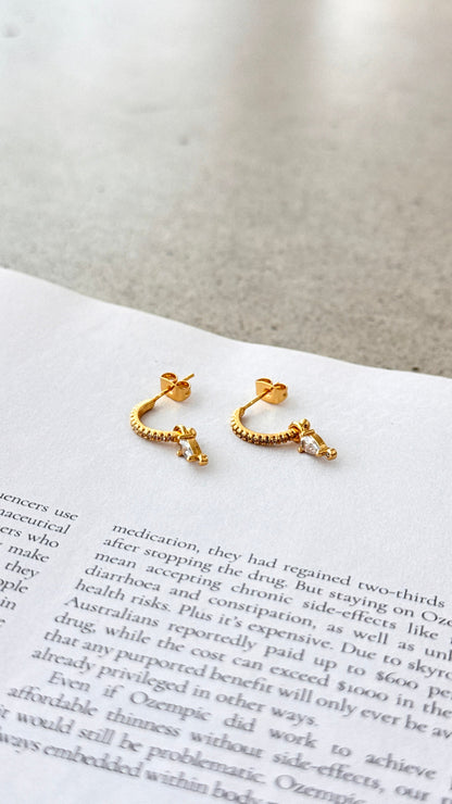 Terrina Earrings - Gold