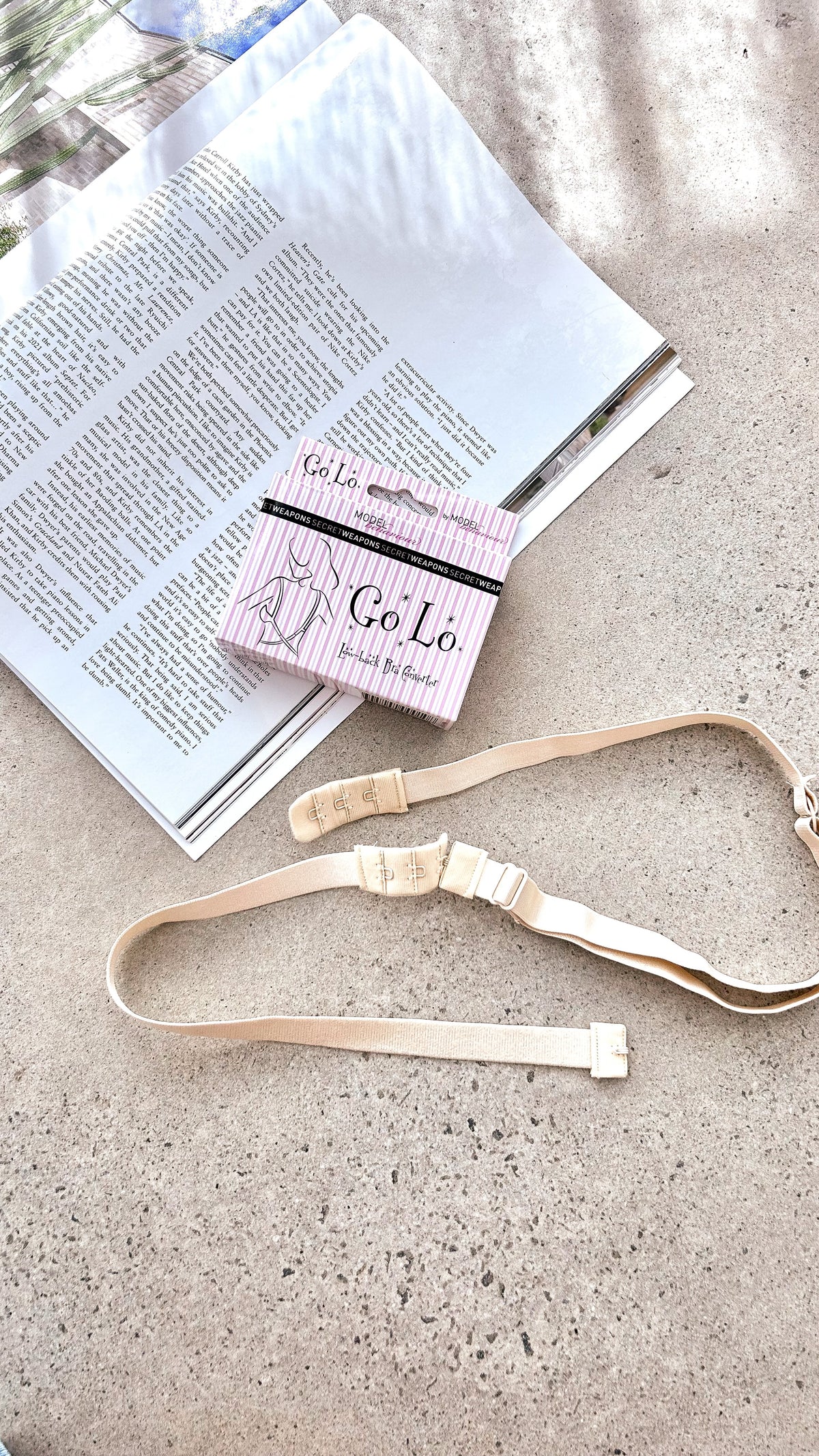 Go Lo - Low Back Bra Converter - Nude