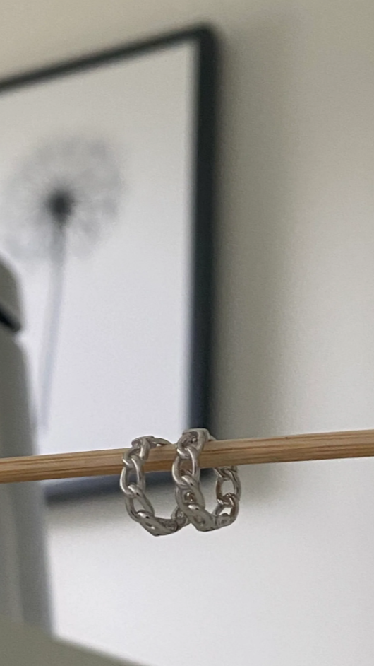 Chain Huggie - Silver