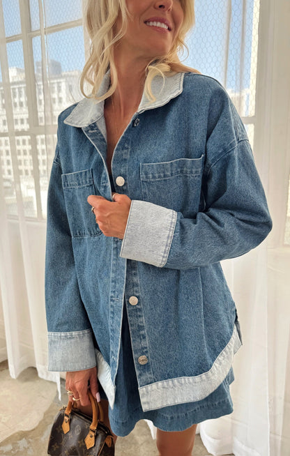 Caldwell Jacket ~ Shadow Blue Contrast