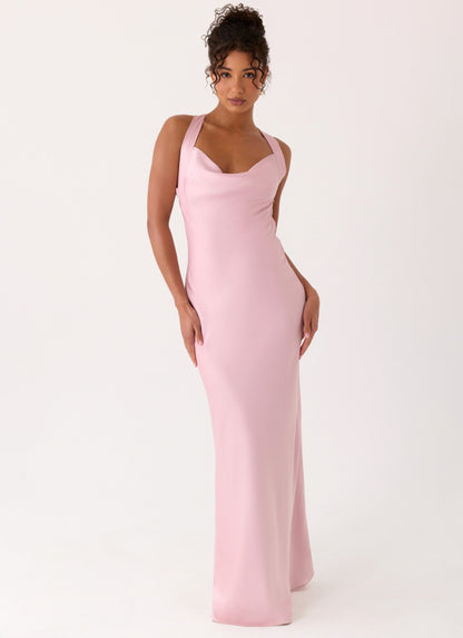 Zandie Maxi Dress - Pink