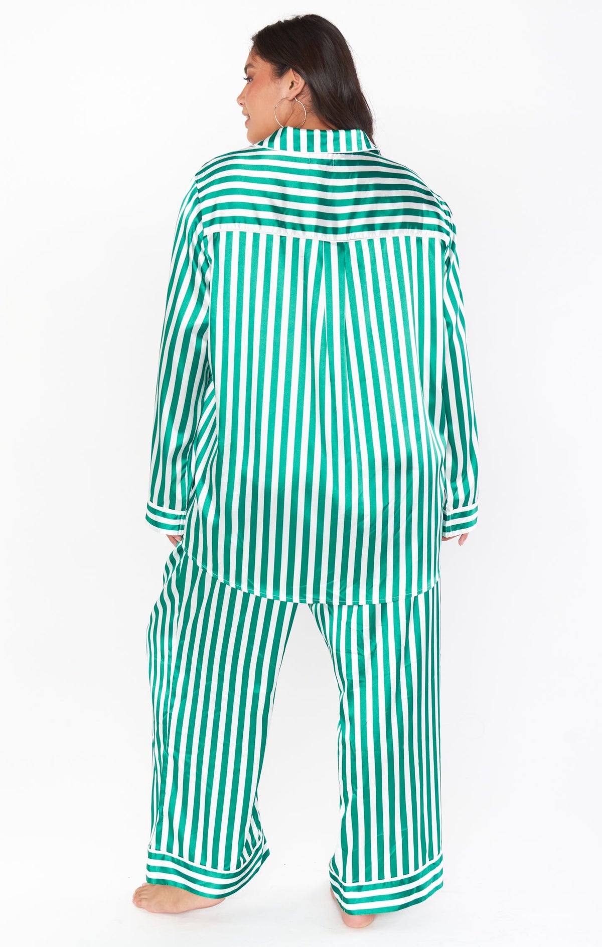 Classic PJ Set ~ Spearmint Stripe