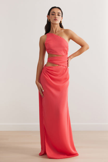 Aurea Dress - Flamingo