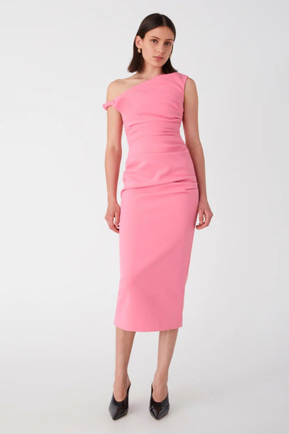 Misha Alaska Midi Dress - Tulip Pink