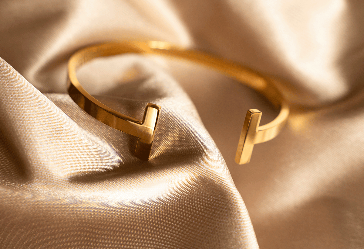 Cleo Gold Cuff Bracelet