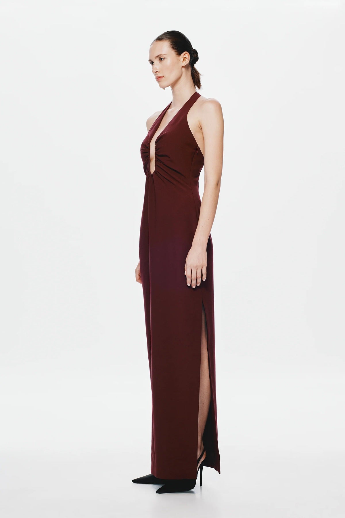 Misha Alusia Maxi Dress - Port