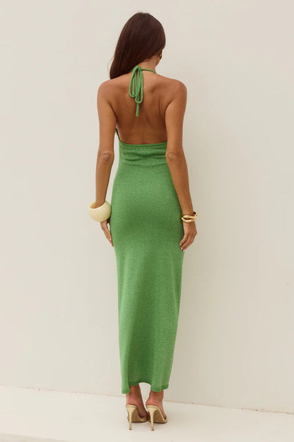 Ayella Maxi Dress - Apple