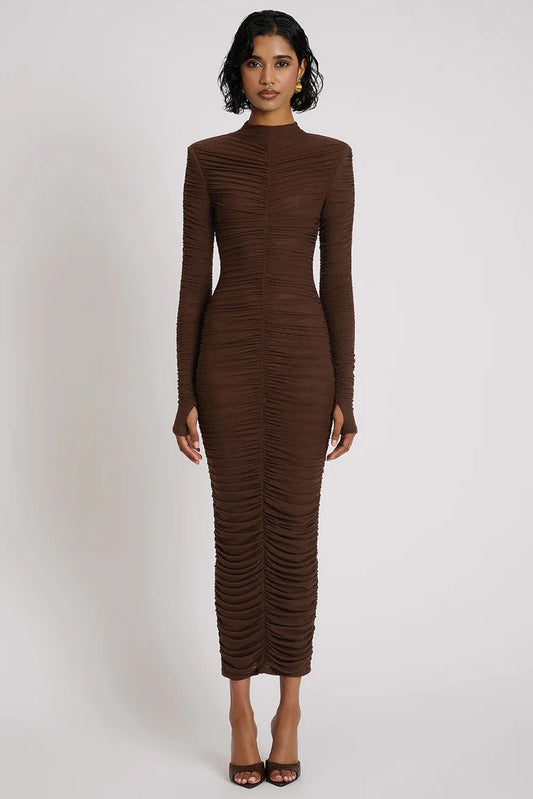 Melissa Dress - Chocolate