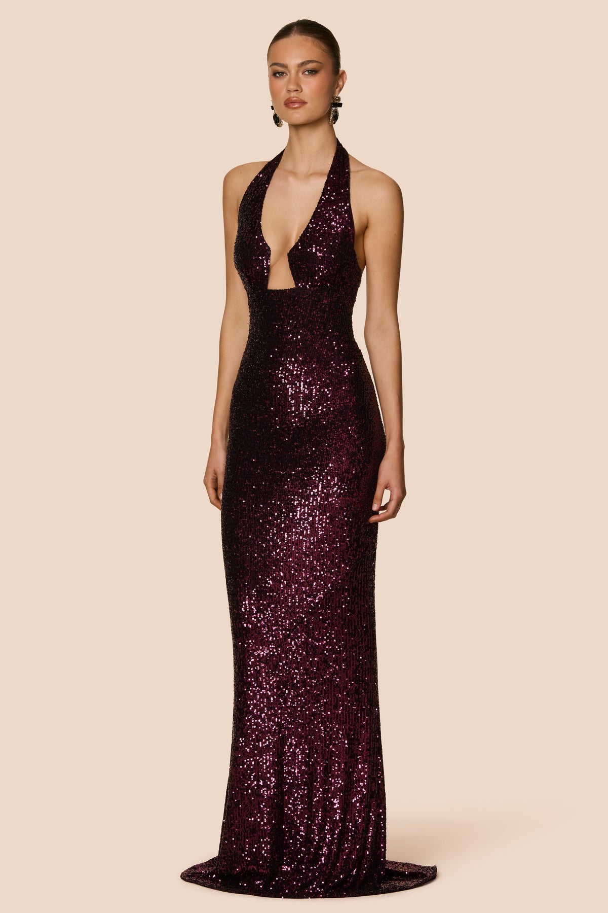 Nookie Diva Gown - Boysenberry
