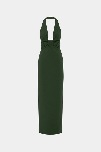 Misha Alusia Maxi Dress - Moss