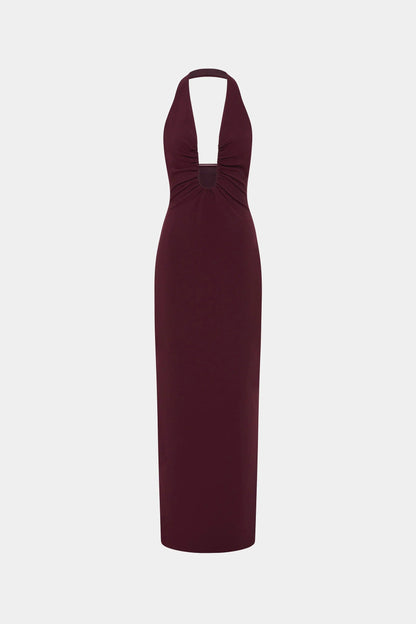 Misha Alusia Maxi Dress - Port