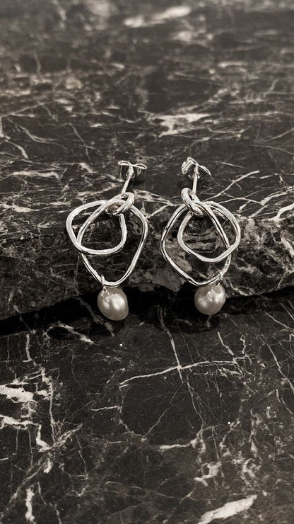 Jaymee Earrings - Silver