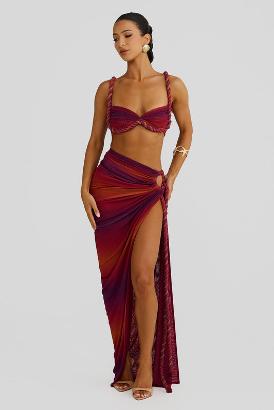 Saira Skirt - Sunset Ombre