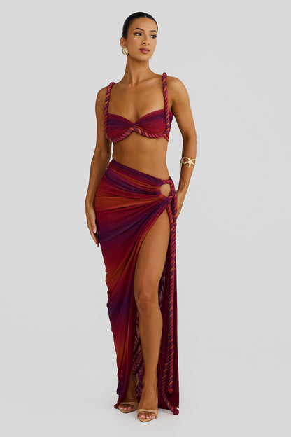 Saira Skirt - Sunset Ombre